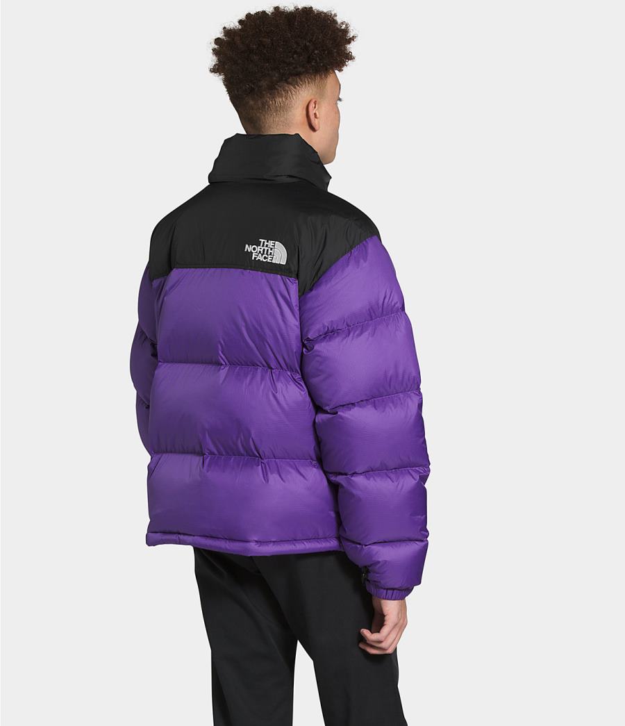 North face store nuptse lila